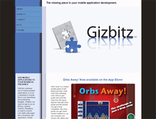 Tablet Screenshot of gizbitz.com